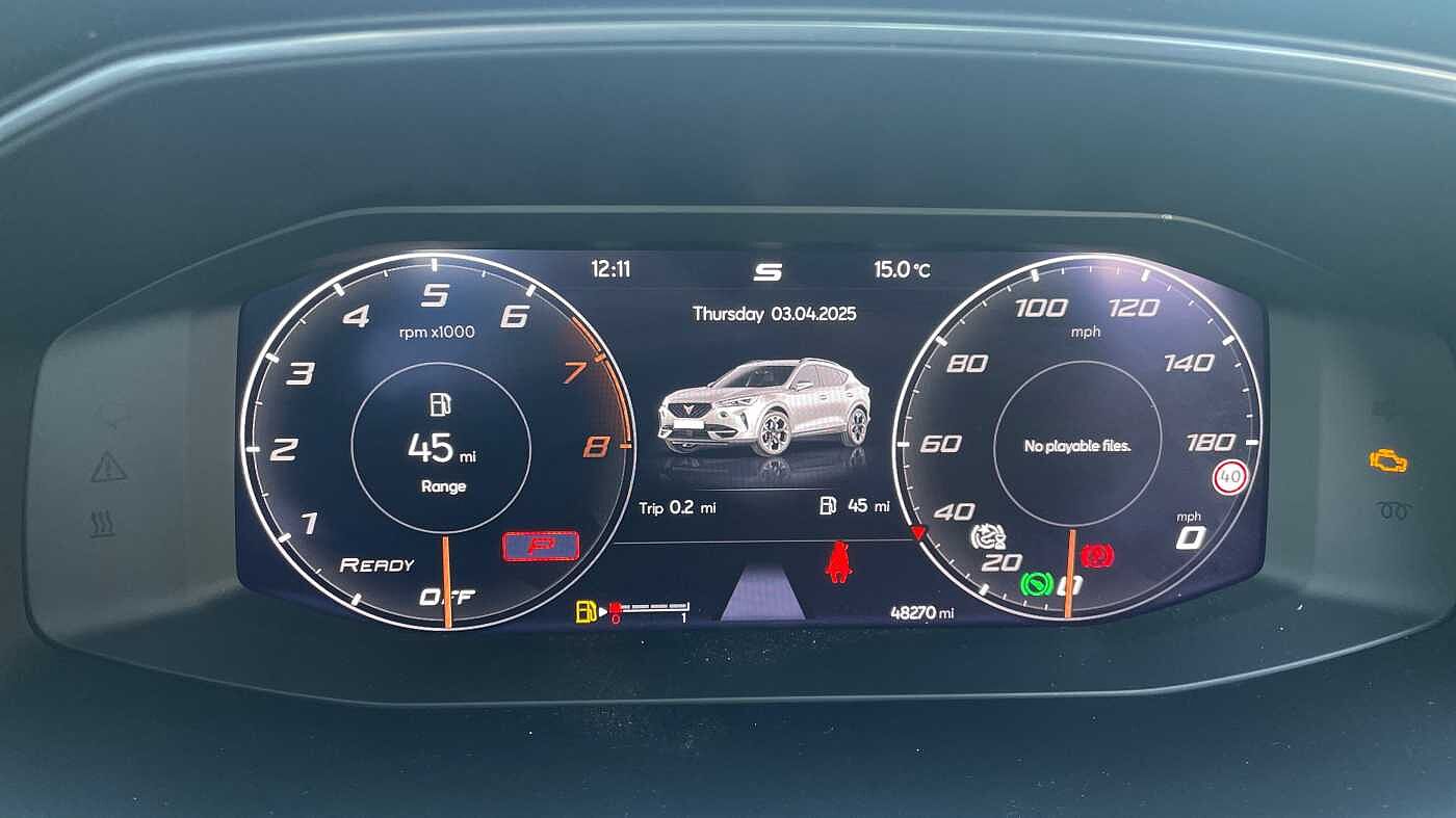 Cupra Formentor V1 TSI Petrol 150PS 7 Speed DSG 5Dr SUV